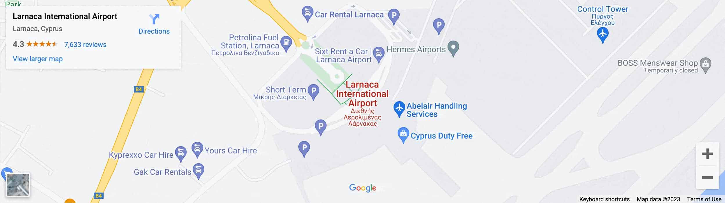 Larnaca car rental